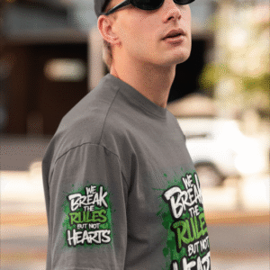 Premium Grey T-Shirt Printed